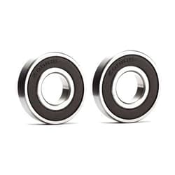 Donepart 6001-2RS Ball Bearing 6001 Bearing Small Bearing 12mm ID 28mm OD 8mm Width ABEC3 High Speed Double Sealed Bearings for Electric Motor, Wheels, Bike, Mower, Spinners (2 Pack)