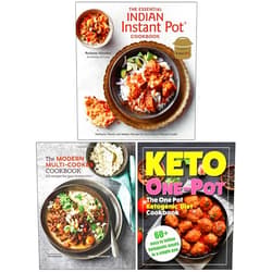 By Archana Mundhe (Author), Jenny Tschiesche (Author), Iota Publishing Limited (Contributor) & 0 more The Essential Indian Instant Pot Cookbook [Hardcover], The Modern Multi-cooker Cookbook[Hardcover], The One Pot Ketogenic Diet Cookbook 3 Books Collection Set