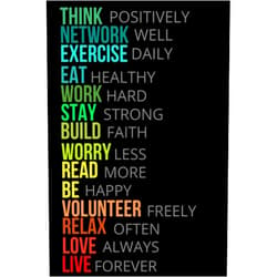 Fatima ezzahraa sadiqui THINK POSITIVELY, NETWORK WELL, EXERCICE DAILY, EAT HEALTHY, WORK HARD, STAY STRONG, BUILD FAITH, WORRY LESS, RAED MORE, BE HAPPY, VOLUNTEER FREELY, ... LIVE FOREVER: Make Miracles in 120 Days.