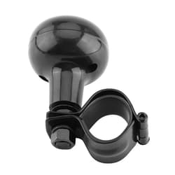 Bnineteenteam Universal Steering Wheel Knob Spinner,Black Heavy Duty Vehicle Steering Wheel Suicide Spinner Fit for Cars, Truck,Boat