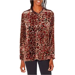 JWLA By Johnny Was Women's Long Sleeve Mandarin Shirt