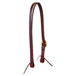 Weaver Leather Working Tack Solid Brass Split Ear Headstall Brass Hardware, 1