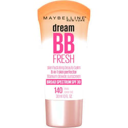 Maybelline Dream Fresh Skin Hydrating BB Cream, 8-in-1 Skin Perfecting Beauty Balm With Broad Spectrum Spf 30, Sheer Tint Coverage, Oil-Free, Deep, 1 Fl Oz