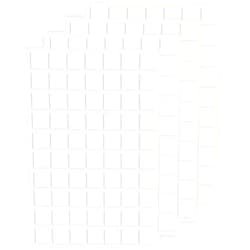 JANYUN 280 Pcs Double Sided Sticky Dots Removable Square Putty Clear Double Sided Tape for Crafts No Trace Sticky Tack Adhesive Tape (Square 10 mm)