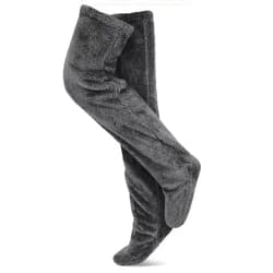 Rednow Snugg Cozy Fuzzy Plush Warmth Long Winter Leg Warmers Over The Knee Home Sleeping Slipper Socks