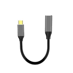 YRRNAE USB C (The Source) to Mini DP (Female) Adapter, 7 inches Thunderbolt 3 to Mini DisplayPort Monitors Video Conversion Adapter Support 4K60Hz Compatible with MacBook Pro Air,iPhone 16/15 pro etc