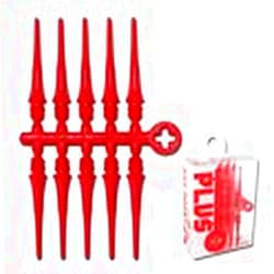 9DARTOUT NineDartOut.us New!! Fit Point Plus Soft Tip Dart Tips - 50 Count