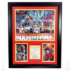 Legends Never Die, Inc. Kansas City Chiefs | 2022 Champions | Framed Photo Collage | 2 Sizes (Podium, 18
