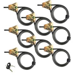 Master Lock - Python Adjustable Camouflage Cable Locks #8418KA CAMO 8pk (8) PackageQuantity: 8 Model: #8418KACAMO