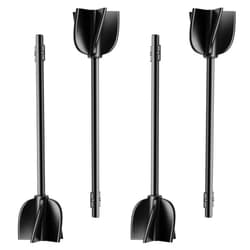 ISTOYO Resin Mixer Paddles for Premium Epoxy Mixer, Attachment for Epoxy Resin Mixer Pro, Reusable Resin Stirrer, Paint Stirrer Drill Attachment for Resin, Silicone Mixing (Included 4 Pcs)