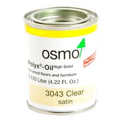 Osmo Polyx-Oil - 3043 Clear Satin - .125 Liter