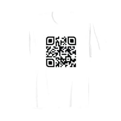 ECHODRY Unique QR-Code with Humorous Hidden Message From Aliens T-Shirt