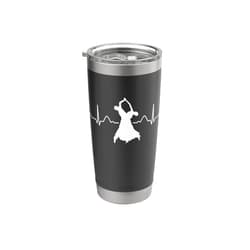 Ballroom Dancing Accessoires Viennese Waltz Tango Slow Fox Quickstep Ballroom Dancing Stainless Steel Insulated Tumbler