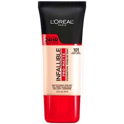 L'Oreal Paris Cosmetics Makeup Infallible Pro-Matte Liquid Longwear Foundation, Classic Ivory, 1 fl oz