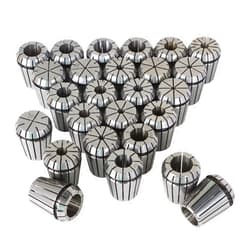 findmall ER32 Collet Set 26Pcs ER32 Collet Chuck Spring Collet Set CNC Engraving Milling Lathe Chuck Tool 1/32-13/16 Inch Fit for CNC Engraving Machine and Milling Lathe Tool