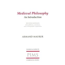 By Armand A. Maurer (Author) Medieval Philosophy (Etienne Gilson Series)