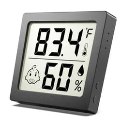 AikTryee Digital Thermometer Indoor Hygrometer Room Thermometers and Humidity Gauge with Temperature Humidity Monitor by AikTryee