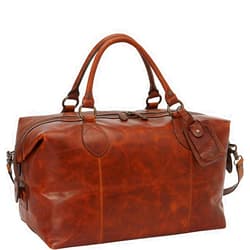 FRYE Men's Logan Overnight Duffle Bag, Cognac, One Size