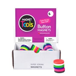 Dowling Magnets Button Magnet Display (40 Pieces)