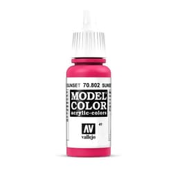 Vallejo Sunset Red Paint, 17ml