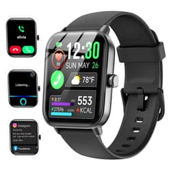 Quican Smartwatch for Men Women, Alexa Built-in, 1.8