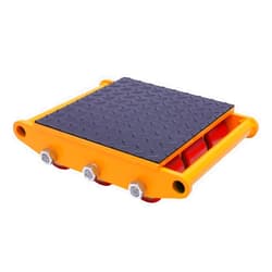 TFCFL Machinery Roller Heavy Duty Machine Dolly Mover 33000LBS Capacity Cargo Shipping Trolley Industrial Machinery Mover Rotating Roller 360°Swivel 15T