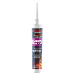 RUTLAND PRODUCTS Rutland 600°F RTV High Heat Silicone, High Temperature Sealant, Black, 10.3 oz Cartridge