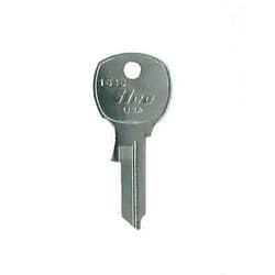 Ilco Kaba 1646 0.09 x 0.09 in. Ilco Nickel Plated Brass USPS Mailbox Key Blank44; Pack Of 10