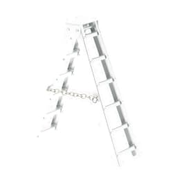 LAFEINA 1:10 Scale RC Rock Crawler Accessories Aluminum Mini Ladder Tools for Tamiya CC01 Axial SCX10 D90 D110 RC Truck Car Parts 100mm
