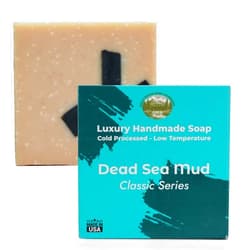 FALLS RIVER SOAP COMPANY Castile Handmade Soap Bar [5 oz] No Phthalate, Palm Oil - Paraben Free, Dead Sea Mud Natural Soap w/Essential Oils, Glycerin, Refreshing Aroma | Personal Skincare