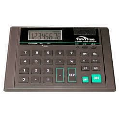Tel-Time Desk-Top Talking Calculator