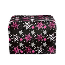 Pzuqiu Star Toaster Cover Dust Protection with Top Handle Stain Resistant Machine Washable Kitchen Accessories Cover Home Stylish Decor