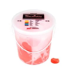 CanDo TheraPutty Scented Hand Exercise Putty for Rehabilitation, Exercises, Hand Therapy, Occupational Therapy, Cherry Red Soft 5lb