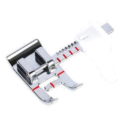 YEQIN Adjustable Guide Sewing Machine Presser Foot Fits Low Shank Domestic Sewing Machine, Snap On Brother, Babylock, Singer, Janome , Juki, New Home.
