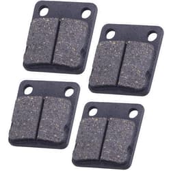 MWMNUN Rear Disc Brake Shoes Pads, ATV Go Kart Disc Brake Pad shoes Compatible with ATV Quad Dirt Pit Bike Go Kart Dune Buggy 50cc (2 Pack)