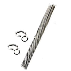 HuaHong Kf25 Bellows kf25 clamp Uses 304 Stainless Steel for Corrosion Resistance High Flexibility Good Sealing Tube Length (300 mm/11.81 inch)