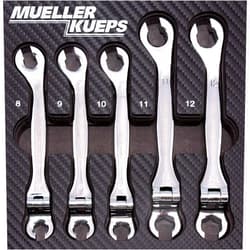 Mueller-Kueps 457 705 Line Wrench Kit with Joint (with 8mm, 9mm, 10mm, 11mm, 12mm)