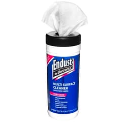 Endust for Electronics Endust Antistatic Premoistened Wipes for Electronics, Cloth, 6 x 6, Unscented, 70/Tub