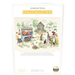 Dimensions 70-35445 Gold Collection Blissful Moments Advanced Counted Cross Stitch Kit, 16