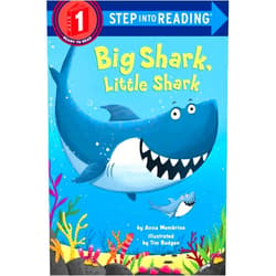 Anna Membrino,Tim Budgen Big Shark, Little Shark (Step into Reading)