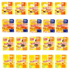 Gourmet Kitchn Oscar Mayer Lunchables Ham + American Cracker Stackers| Nachos Cheese Dip & Salsa Snack Kit, with Vegetarian Lunchables Extra Cheesy Pizza, and Turkey & Cheddar with Crackers (5 Pack (20 Boxes Total))