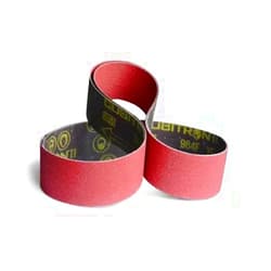 Generic 2 inch x 48 inch, 36+ Grit, 984F, YF-Weight, Precision Shaped Ceramic Grain, Sanding/Grinding Abrasive Belts, 25-Pack