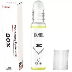 Haniel Roll on Aromatic Aquatic Perfume For Men Pheromone Attraction Formula, Pheromone Cologne for Men, Pheromones for Men, Feromonas Para Atraer Mujer, Fragrance for Men, Amazing Scent Improve Charm