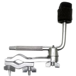 Jiayouy Drum Set Mounting Clamp Chrome Cymbal Boom Arm with Clamp Holder Bracket Percussion Instrument Accessories Silver