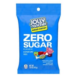 JOLLY RANCHER Zero Sugar Assorted Fruit Flavored Sugar Free Candy, 3.6 Ounce (Pack of 12)
