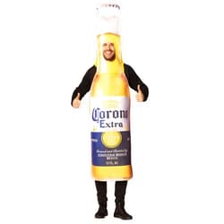 Rasta Imposta Corona Extra Beer Bottle Funny Halloween Costume Drink Cinco De Mayo Fits Men Women 21+ of age, Adult One Size