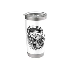Enjoy the Adventure Vintage Outdoor Hiking Boots Mountaineering Hiking Carabiner for a Hiker Stainless Steel Insulated Tumbler