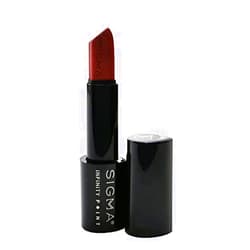 Sigma Beauty Infinity Point Mulberry Muave Lipstick - Longwear Satin Finish Lipstick for Great Lip Color Makeup, Temptation