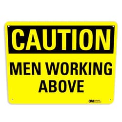 SmartSign “Caution - Men Working Above” Sign | 10