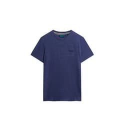 Superdry Men's Vintage Logo Embroidered T-Shirt, Dark Indigo Blue Marl